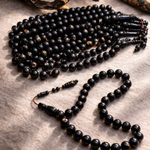 سبحة يسر حر بلية 33 خرزة مقاس 12 مللي