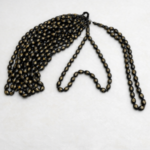 سبحة كوك بيضة حمام 33 خرزة مطعم نحاس مقاس 12 مللي