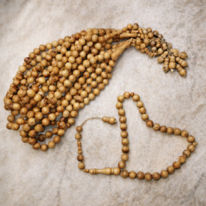 سبحة خشب الزيتون بلية 33 خرزة مقاس 12 مللي