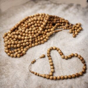 سبحة خشب الزيتون بلية 33 خرزة مقاس 14 مللي